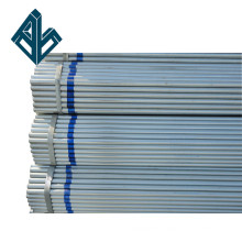 Hot dipped galvanized welded round steel tube price per meter